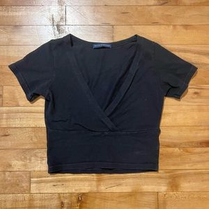 Brandy Melville black crop top